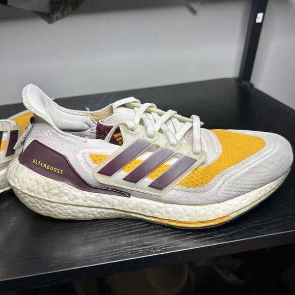 Adidas Ultraboost 21 Mens NCAA Arizona State Sun Devils ASU Sparky Men’s 6.5 - Picture 11 of 16
